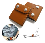 Säkerhetsbältesjusterare, 2-pack Universal Bil Säkerhetsbältesöverdrag Clip
