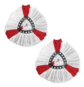 Mophuvudutbyte 2-pack Kompatibel med Spin Mop Power Refill Easy Clea