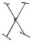 Stagg KXS-A35 - KVM SWITCH - BK Justerbart tangentbord X Shape Svart