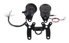 Universal Motorcykel Mätare Hastighetsmätare Retro Modifierat Instrument Tillbehör