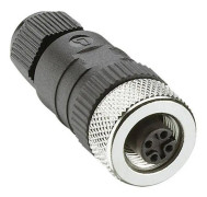Lumberg Automation 108652 Sensor/ställdon-kontakt, okonfektionerad M12 Koppling rak Antal poler (RJ): 5 1 st