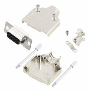 MH Connectors MHDM9-DB9S-K D-SUB-anslutning 180° poltal: 9 lödstift (1 st)