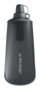 Lifestraw Hopfällbar Vattenfilterflaska Peak Series 1l Grå