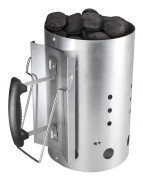 30cm x 19cm skorstensstartare för Weber 7416 eller andra kolgrillar, skorstensstartare med säkerhetshandtag Grillstartare