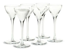 Matsmältningsglas - shooter Holmegaard - Cabernet Shot Glass - 4,5 cl - Box med 6