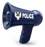 Barnens högtalarleksak för polis Pretend Megaphone Toy Boys Great Game Se