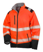 SAFE-GUARD by Result Unisex mjuk skaljacka med Ripstop för vuxna med tryckbar säkerhet