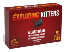 Exploding Kittens Original Edition - Kortspel för vuxna, tonåringar