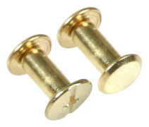 50st m5*40mm Bakning Kopparpläterad Nitskruvar Spiknit