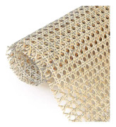 14\" Bred X 3.3' Rattanvävband Rullar för Rattanprojekt, Rattanvävbandbrädor, Naturligt Förvävt Öppet Nät Rattan för Möbelstol Skåp
