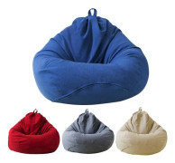 Sittsäck Stol Sofföverdrag Stolar Divan Överdrag Avtagbart Tvättbart Lazy Soffa Sittsäck för Inomhus Inget Fyllmedel Sittsäcksöverdrag för Vuxna och Barn