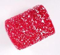 Flower Packing Gauze Snow Dot Dry Yarn Gift Packing Gauze(Red)