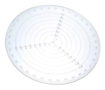 Centrum Rund Finder Kompass Akryl Transparent Rundverktyg Centering Kaliber Cirkel För Att Rita Cirklar Trä Svingcirklar Svarv