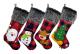 IC BearFun Julstrumpor, Stora 4-pack 18" Julstrumpor