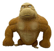Squishy Apa Anime Figur Latex Apa Gorilla Leksak Djungel An (Slumpmässiga färger)