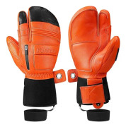 Vinter Skidhandskar Termiska Vattentäta Getläder Förlängda Handled Snö Skid Snowboard Utomhussporter S Orange S
