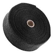 2000℉ 50mm x 15m Bil Avgasisoleringstyg med 10 Rostfria Kabelband