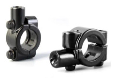2 st motorcykelstyrespegelstöd, universell 7/8 \"8mm hand