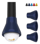 3 st Golf Ball Retriever, Golf Ball Pick-up sugkopp, Golf Ball Grabber sugkopp för putters och golfare