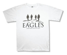 Fea Adult The Eagles "long Road Out Of Eden" vit T-shirt (3x-stor)