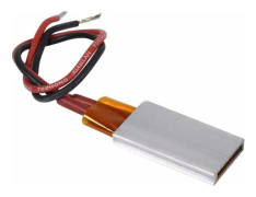 PTC värmeelement AC DC 12V aluminiumkropp keramisk värmeplatta konstant temperatur keramisk konstant temperatur lämplig för mikrouppvärmning (230 ℃)