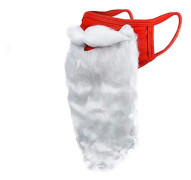 Rolig jultomte skägg kostym tillbehör - julfest nyhet