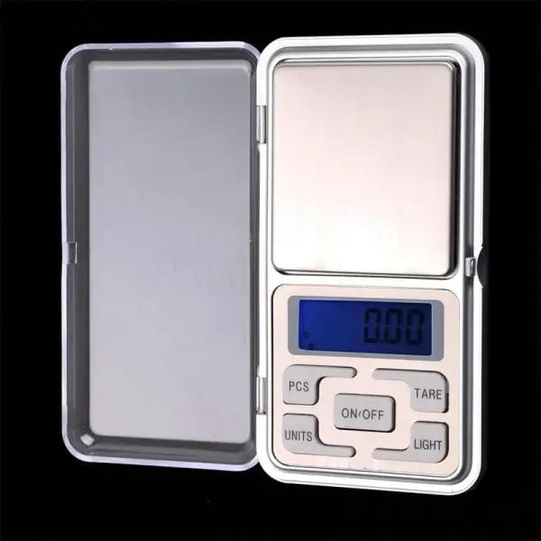 Mini Digital Fickvåg LCD-Display Vägning Diamant Gram Vikt 0.01g 200g