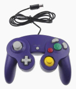 Ny trådbunden handkontroll för Nintendo Gamecube-konsol och Wii U-konsol purple