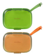 Engångs ansiktsmasker Organizer Dammtät förvaringslåda för mask föroreningsförebyggande set med 2 Style2