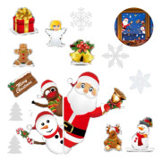 Jul fönsterdekaler fönsterdekaler för jul