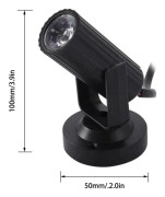 Mini Beam Light Projector LED Spotlight Sceneffekt Light KTV Bar Light