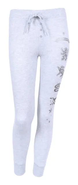 Harry Potter Hogwart Grå Pyjamasbyxor