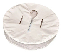 1 st （Vit、80cm）Creative Folding Bath Hink Lock Vuxen