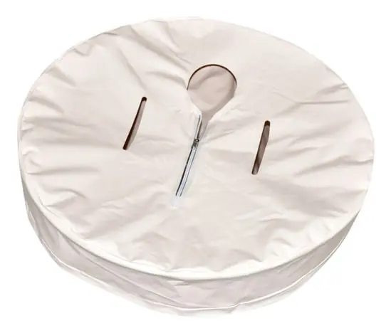 1 stycke (Vit, 70cm) Kreativ Vikbart Badhinklock Adult