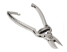 Professionell tå nagelklippare HEAVY DUTY PLIER Fotvårdsvård (1 st-silver)