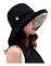 Kvinnors Mesh Solhattar Sommar Strand UV-skydd UPF Packable Bred