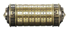 Decdeal Da Vinci-koden Mini Cryptex Lås Metall Leksaker