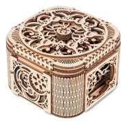 Treasure Box pusselsats i 3D trä