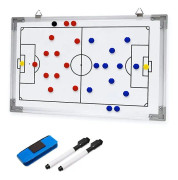 Magnetisk bärbar fotbollstränarbräda. Soccer Training Pro Dubbelsidig Whit