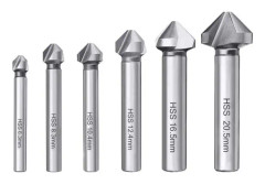 6PCS Versailles HSS 6542 försänkare försänkare 90° försänkare försänkare vridborr Cylindrisk avgradningsfräs för trä Metall PVC Maskinverktyg 6.3/8.3/10.4/12.4/16.5/20.5mm