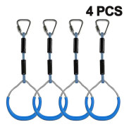 Färgglada gungor gymnastikringar - 4-pack utomhus lek