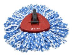 2 st passar vileda/O-Cedar Triangle Mop Head Tillbehör 360 Deg