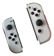 Skyddande skal för Nintendo Switch OLED - Kristallklart genomskinligt speltillbehör