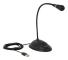 DeLOCK - Mikrofon - USB - svart