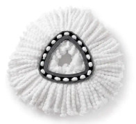 1 Pack Spin Mop Ersättningshuvuden Mikrofiber Mopp Påfyllningar ersätter