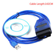 VAG-COM 409 Com Vag 409.1 Kkl USB Diagnostisk Kabel Scanner Inte Blå Onesize