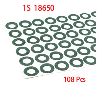 1S 6S 18650 21700 Li-ion batteriisoleringspackning Kornpapper batteripaket Cellisolerande lim Fiskelektrodisolerade kuddar