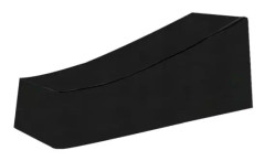 TRIP Trädgårdssängsskydd, Vattentätt, Vindtätt, Anti-UV, Robust 210D Oxfordtygsskydd för Däckstol (200x75x40/80cm) - Svart