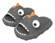 Cartoon Haj Sandals, Slide Sandals för Småbarn Små Barn, Su