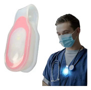 Bärbara LED-lampor för sjuksköterskor med handsfree magnetklämma, för